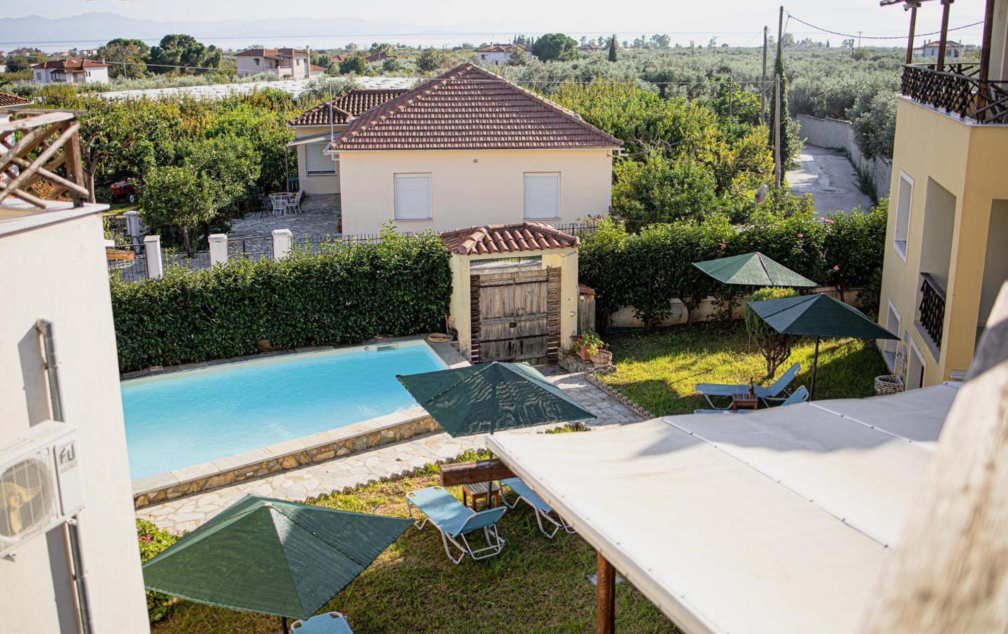Villa Eridos Káto Lekhónia Exteriör bild