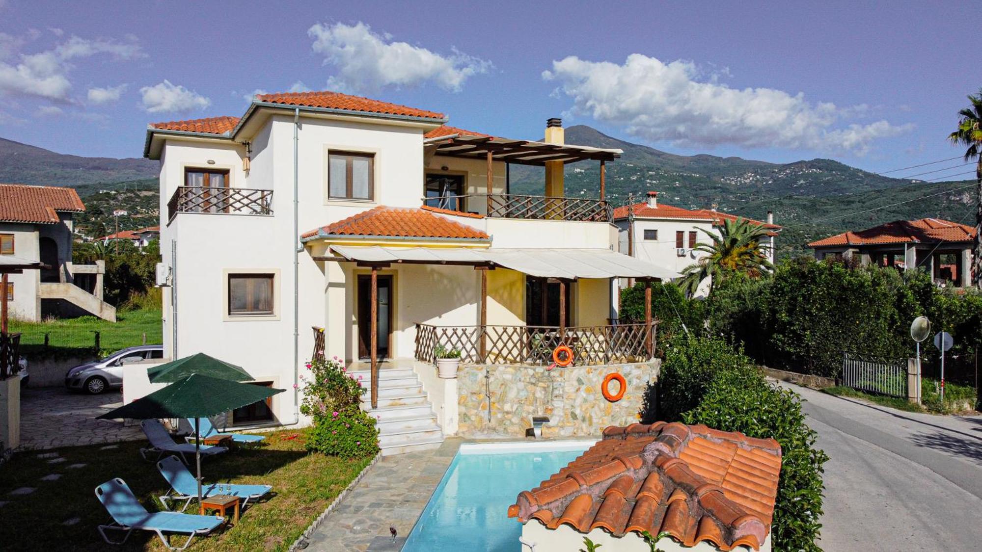 Villa Eridos Káto Lekhónia Exteriör bild