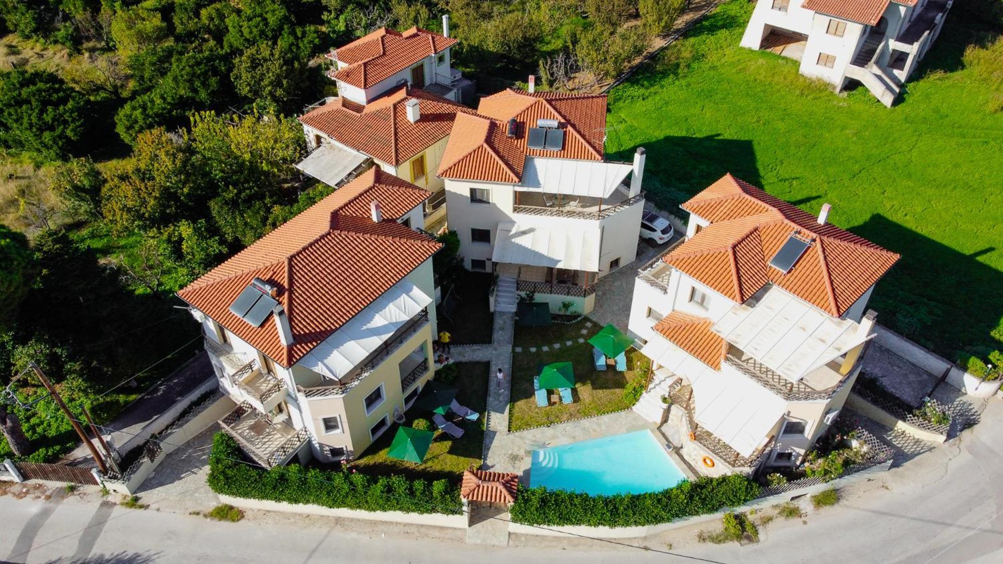 Villa Eridos Káto Lekhónia Exteriör bild