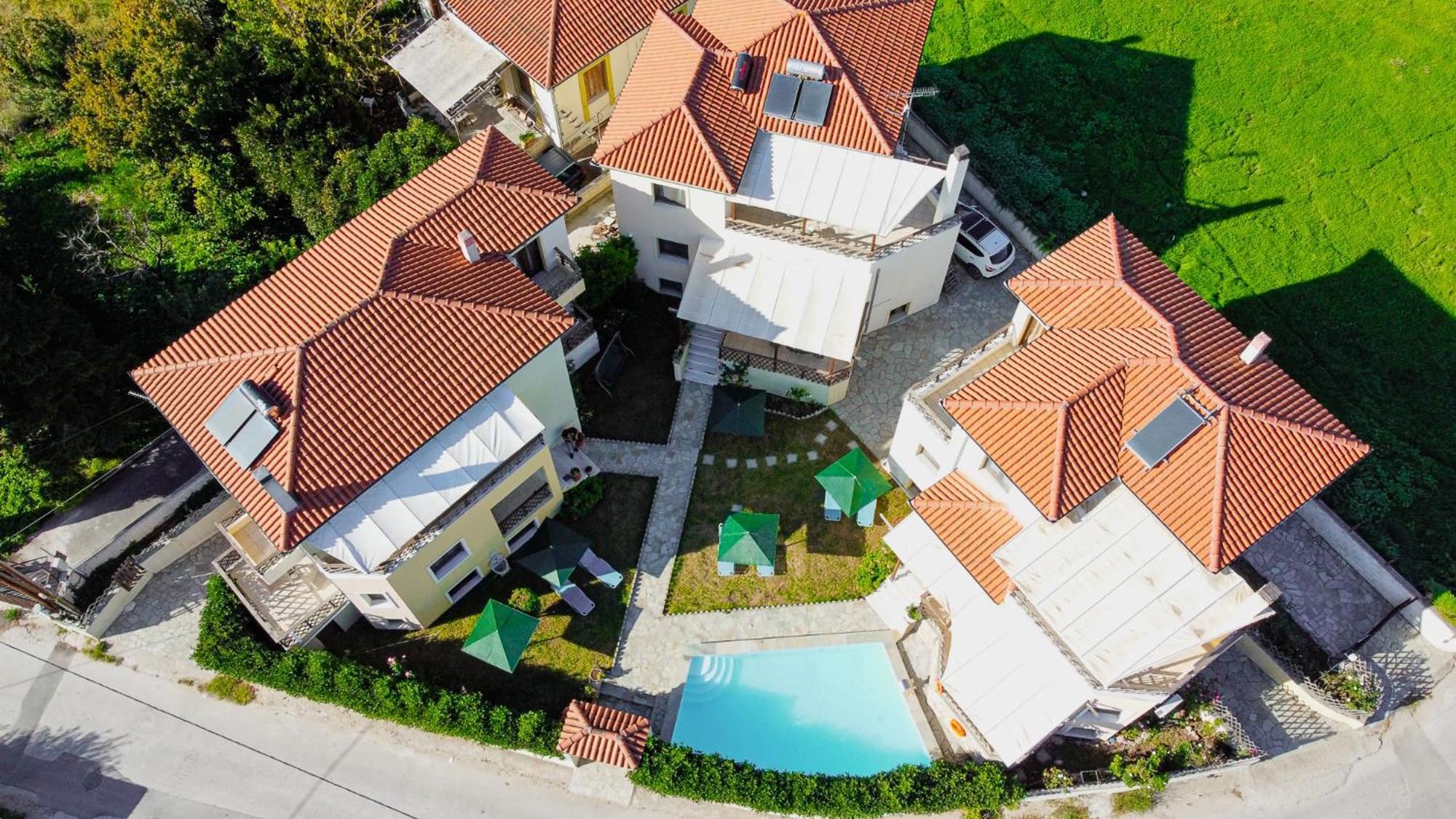 Villa Eridos Káto Lekhónia Exteriör bild